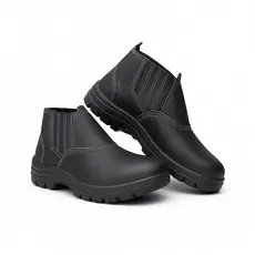 Bota De Segurança Botina Para Trabalhos Pesados Bico PVC com CA Marca Propria