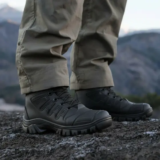 Bota Motoqueiro Barata Resistente Sintetico Motoboy Coturno com Sola Costurada
