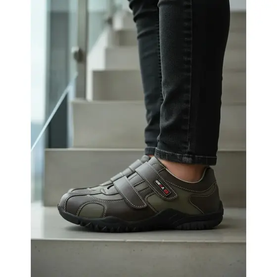 Tênis Sapatênis Casual Para Caminhada Pro dia a dia de Velcro