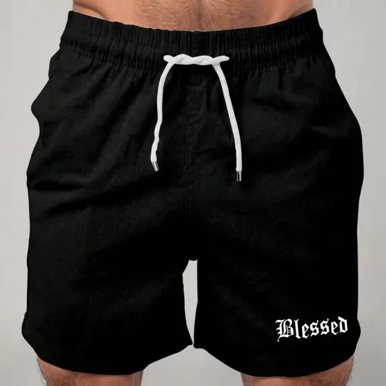 Short de Praia Mauricinho Masculino em linho Confortavel Estiloso Moda Praia