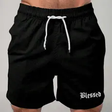 Short de Praia Mauricinho Masculino em linho Confortavel Estiloso Moda Praia