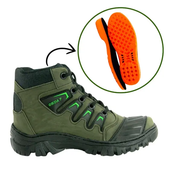 Bota Masculino Motociclista/Motoqueiro Coturno Original Militar Cano Médio Motoboy Palmilha PU
