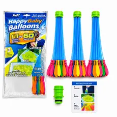 Balão De Água Guerra De Bexiga Splash Ball com 111 Bexigas Cada