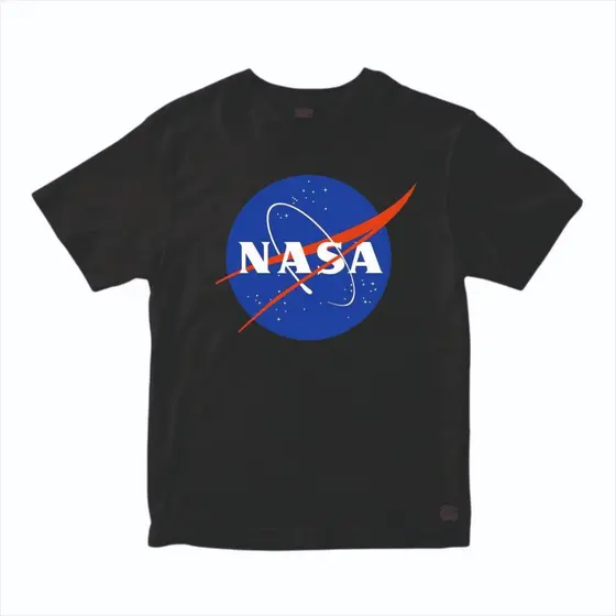 Camisa Nasa Unissex Algodão Premium Estilo Geek Tecnologia e Exploração
