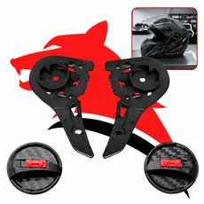 Kit Reparo Completo Botão Fixação Viseira Ls2 Ff358 Fw3 Gt Helt Strada