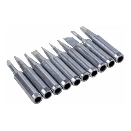 Kit 10 Pontas Para Ferro de Solda Ponteira Estação Solda Retrabalho Reballing 936 Hakko Yaxun Hikari