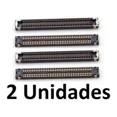 2 x Conector Fpc Compatível Placa Mãe A21S, A30S, A31, A40, A41, A51, A70, A70S, A71, A80, A90, M51, M62 outros