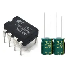 Ci Lnk306pn Fonte Chaveada Com 2 Capacitores 4.7uf 450v 105c