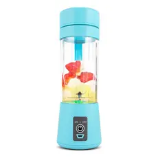 Liquidificador industrial portátil Mini Liquidificador Portátil Suco Vitamina Shake 380 mL con USB violeta e jarra