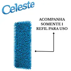 Rodo Mop Chenille Vassoura E Pano Em Microfibra