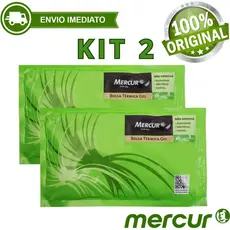 Kit 2 Bolsa Térmica Em Gel Mercur Não Congela Tamanho M Maleável
