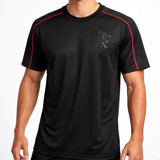 Camiseta Flamengo Betel Energy Preto Oficial + NF