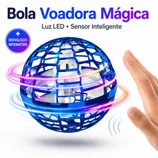 Bola Flutuante Mágica com Sensores e controle Inteligentes Esfera Rotativa Brinquedo Magnético