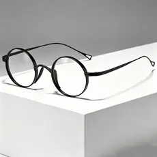 Nova Moda Pequena Armação Redonda Anti Luz Azul Presbiopia Óculos De Alta Definição Ultra Leve Vintage Feminino
