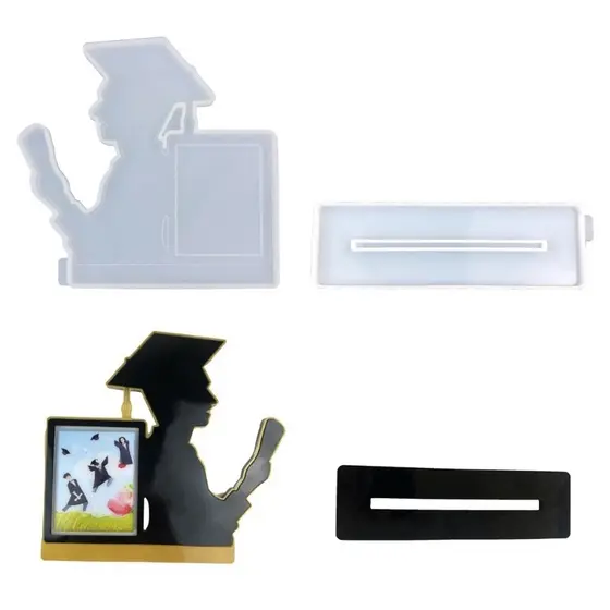 DLAY Moldura De Foto Molde Temporada De Formatura Decorações Conjunto De Moldes Ferramenta De Fabricação De Jóias