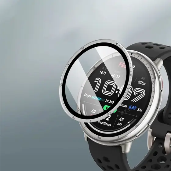 Película protetora de cerâmica para relógios Amazfit Active2/3/  Balance2 / Active2 Square