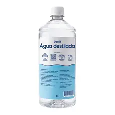 Destill Água Destilada Garrafa 1 Litro autoclave Cpap Desmineralizada softwater asfer