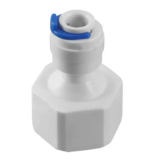Conector Reto Fêmea Rosca 1/2 Engate Para Mangueira 1/4