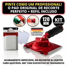 Pad com Cabo Ajustável Recorte e Acabamento em Pinturas 120mm Refil Original