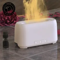 Mini Umidificador de Ar Branco  ABS + APP  multifuncional