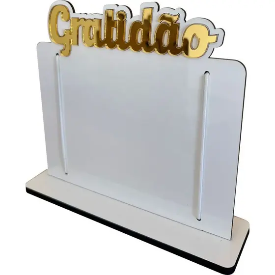 Porta Retratos em MDF Gratidão