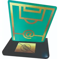 KIT 25 UNIDADES TROFÉU CRAQUE DO JOGO MDF