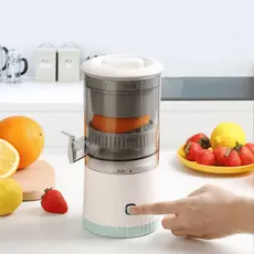 Espremedor Elétrico Portátil USB Recarregável Automático 400ml Suco Natural sem Esforço