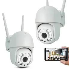 Kit Câmera Segurança WiFi A8 Yoosee 3MP PTZ Visão Noturna Áudio 360° - ESCOLHA POR QUANTIDADE