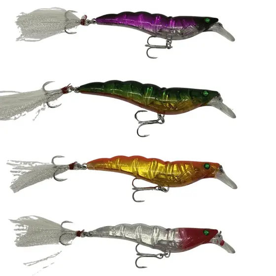 Isca Artificial Camarão Flutuante 11cm - 13.4g
