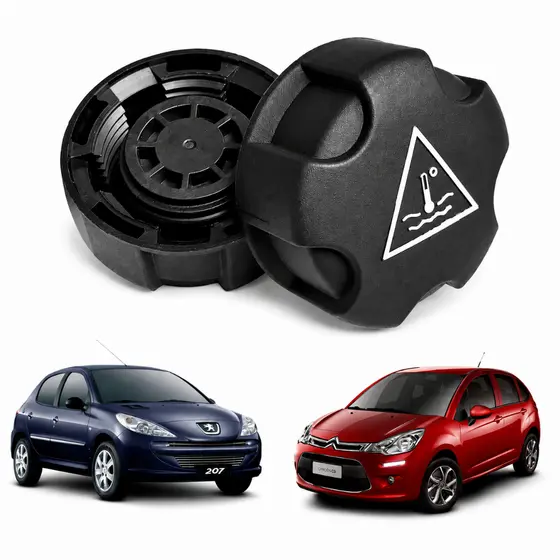 Tampa Reservatório Àgua Citroen C3 C4 Peugeot 206 207 307