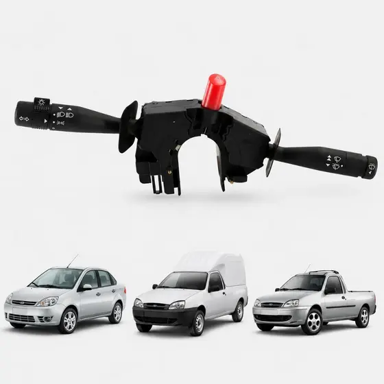 Chave Seta Ford Fiesta Sedan Courier 96-12 Sem Limpador Tras