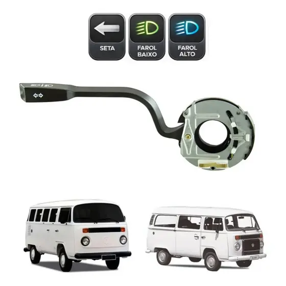 Chave De Seta Kombi Farol Alto Baixo 1996 A 2014 Retorno Aut