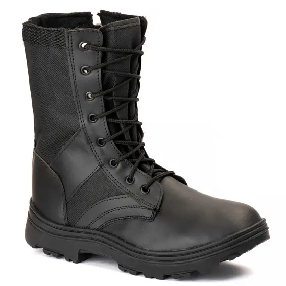 Bota Militar Tatíca Coturno Masculina  Super Conforto Com Zíper