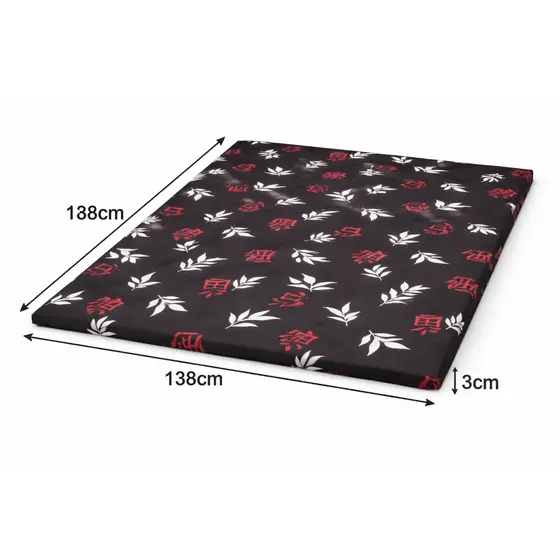 colchonete  casal 188x138x3cm d23 camping acampamento envio imediato
