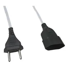 Kit Com 3x Par De Plug Tomada Macho Femea 10a 2p Chicote