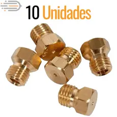 Bico Injetor Gás Conversor Encanado para GLP Para Fogão Universal Bico 7mm Latão