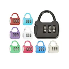 Cadeado Portátil Com Senha – Ideal Para Armários / Malas e Bolsas de Viagem - Entrega Pronto