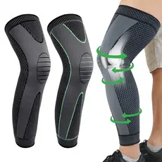 Joelheira Ortopédica de Compressão Térmica em Nylon – Suporte Esportivo/ Alívio de Dor/ Estabilidade Para Joelho