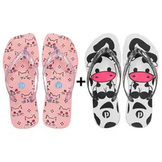 Kit Chinelo Feminino Confortável Verão Macio