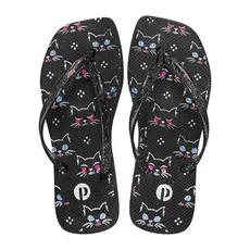 Chinelo Feminino Estampado Confortável Macio
