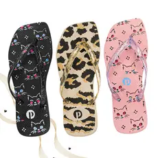 Kit Chinelo Feminino Casual Macio Confortável