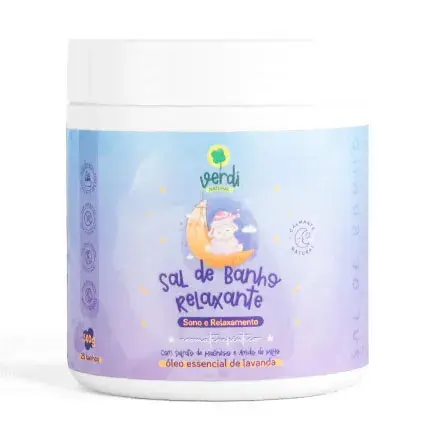Sal de Banho Relaxante com Sal de Magnésio - Verdi Natural