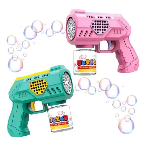 Pistola de lança bolhas .