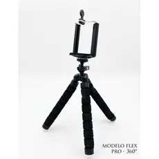 Mini Triplé Flexível Emborrachado Para Celular e Câmera 360 Graus Ajustável Modelo Universal