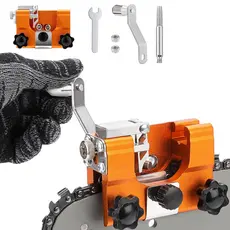 Kit Afiador De Motosserra Amolador de Corrente Serra Elétrica Profissional