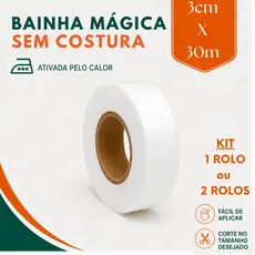Bainha Mágica 3CM X 30M Instantanea Dupla Face Fita Termocolante Faça Barras de Calças Vestidos Saias Cortinas