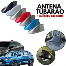 Antena de Rádio AM/FM Automotiva Barbatana De Tubarão 6,0dB Esportiva Teto Carro Universal