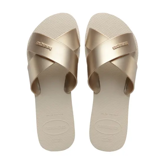 Havaianas Feminina Aqua Metalic - Original