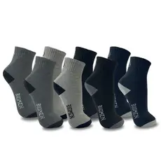 Kit Meia Masculina Cano Longo Alto até 12 Pares Cores Sortidas BIOMEN com Algodão