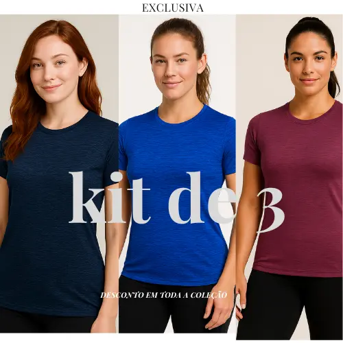 Camiseta Feminina Justa Dry Fit – Leve, Estilosa e Confortável – Casual, Presente ou Atividades